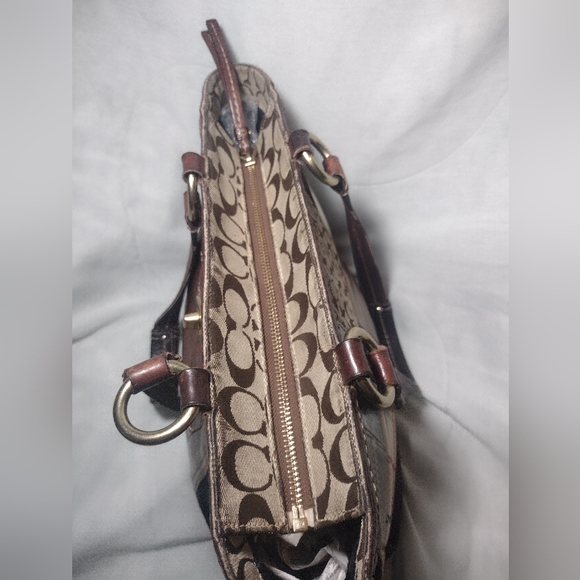 Coach Limited Addition Patchwork Holiday Tote w/ Matching Wristlet - Picture 14 of 16